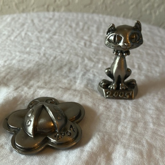 Pewter Figurines- Monkey (2002), Bear (2003), Ladybug (2004), Cat (2005) Vintage - Picture 11 of 16